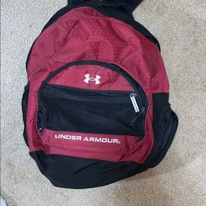 Maroon Under Armor Backpack
